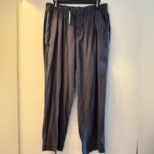 Loft outlet: high-rise straight, comfy pants (size L). NWT. (Perfect for summer)